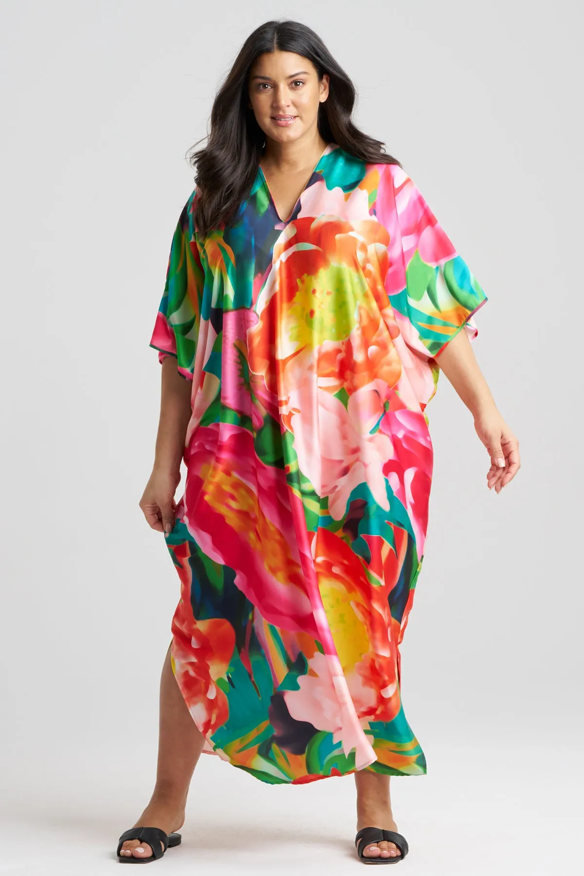Garbo V-Neck Caftan sold by Natori product image thumbnail 4