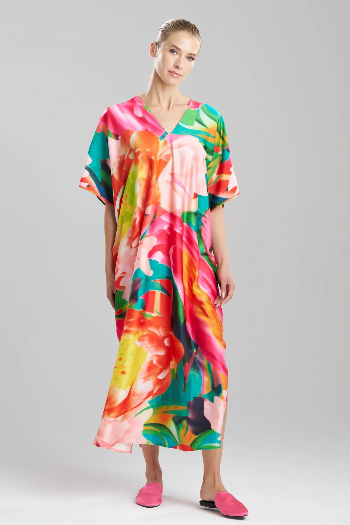 Garbo V-Neck Caftan sold by Natori product image thumbnail 2