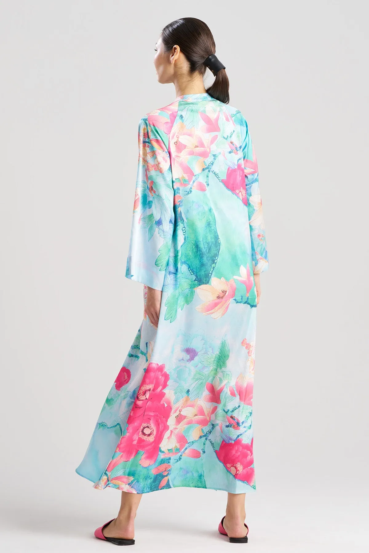Floral Garden Zip Caftan sold by Natori product image thumbnail 2