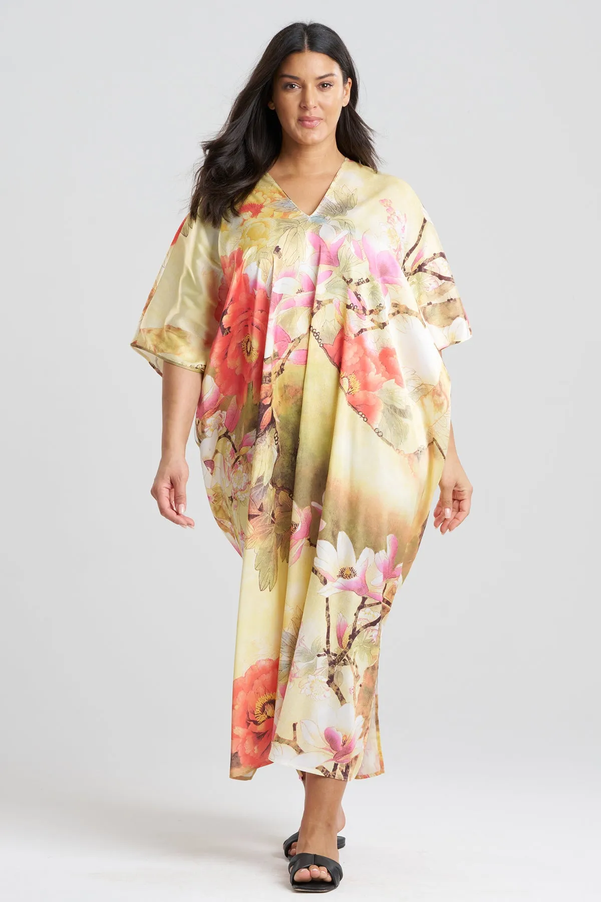 Floral Garden V-Neck Caftan sold by Natori product image thumbnail 4