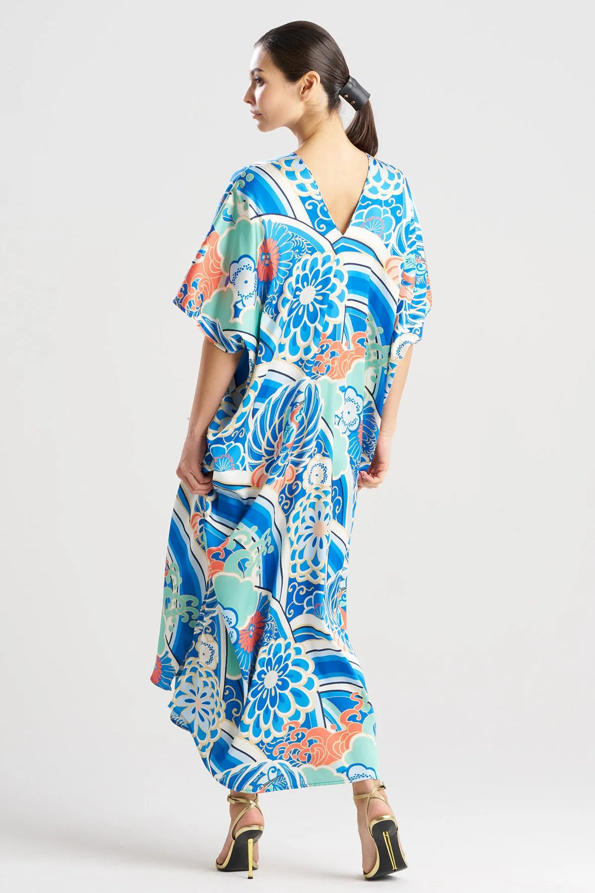 Medallion V-Neck Caftan sold by Natori product image thumbnail 3