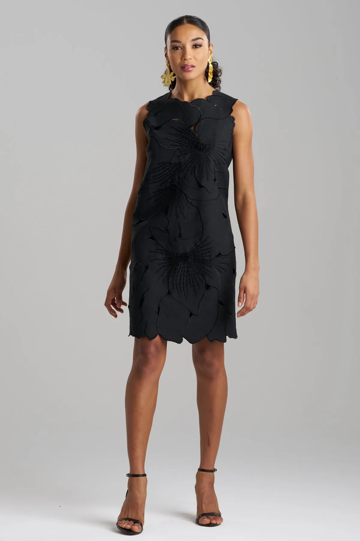 Couture Canvas Embellished Shift Dress sold by Natori product image thumbnail 2