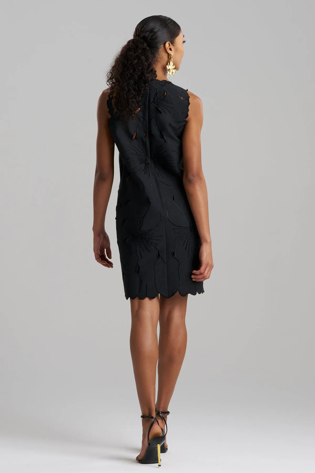 Couture Canvas Embellished Shift Dress sold by Natori product image thumbnail 3