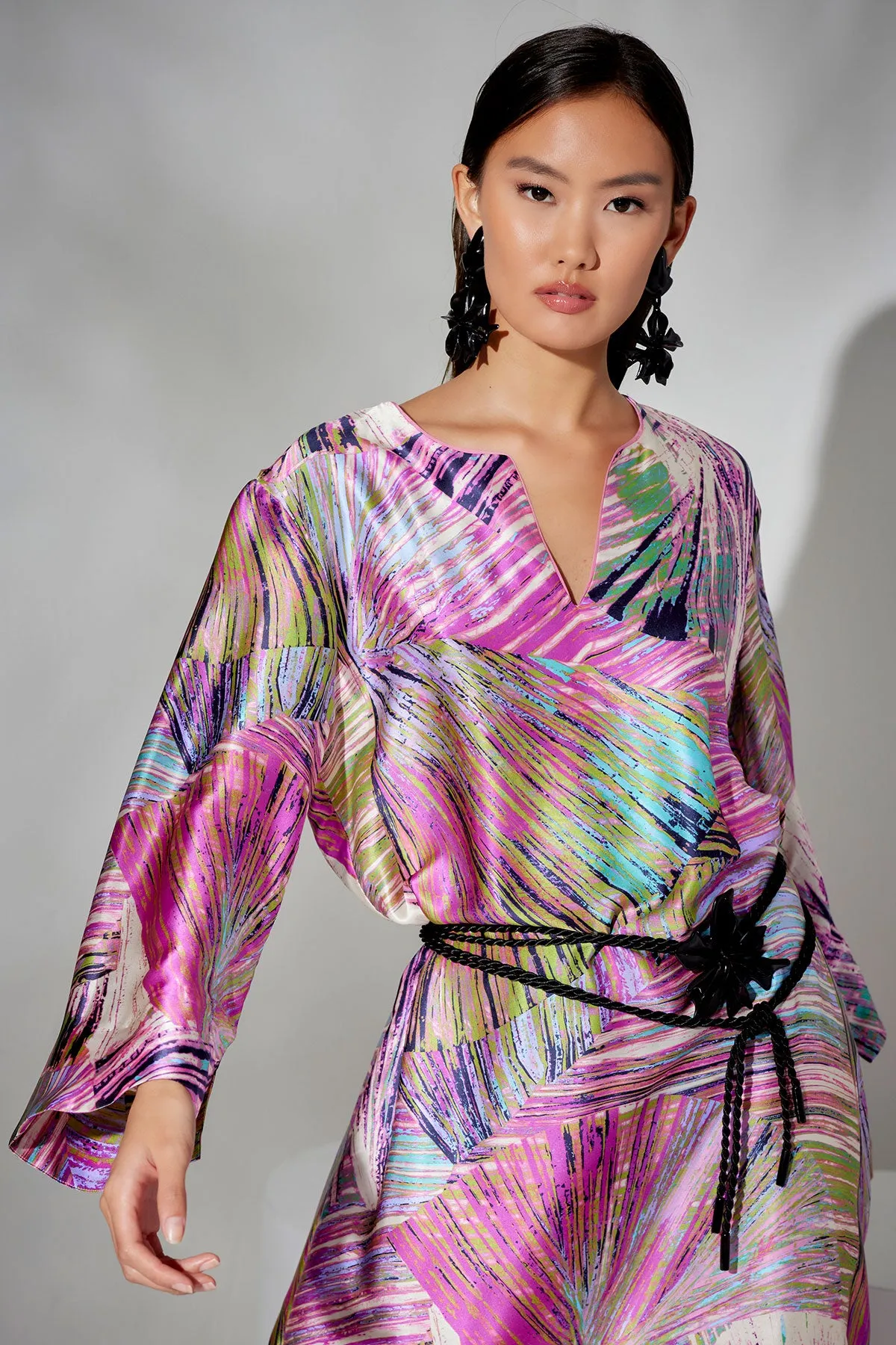 Sensu Silk Caftan sold by Natori product image thumbnail 4