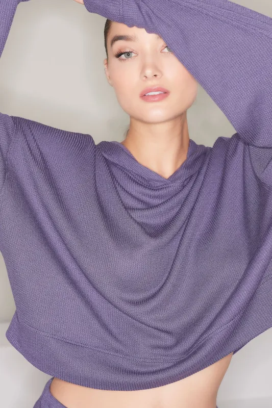 Mila Waffle Everywhere Hoodie sold by Natori