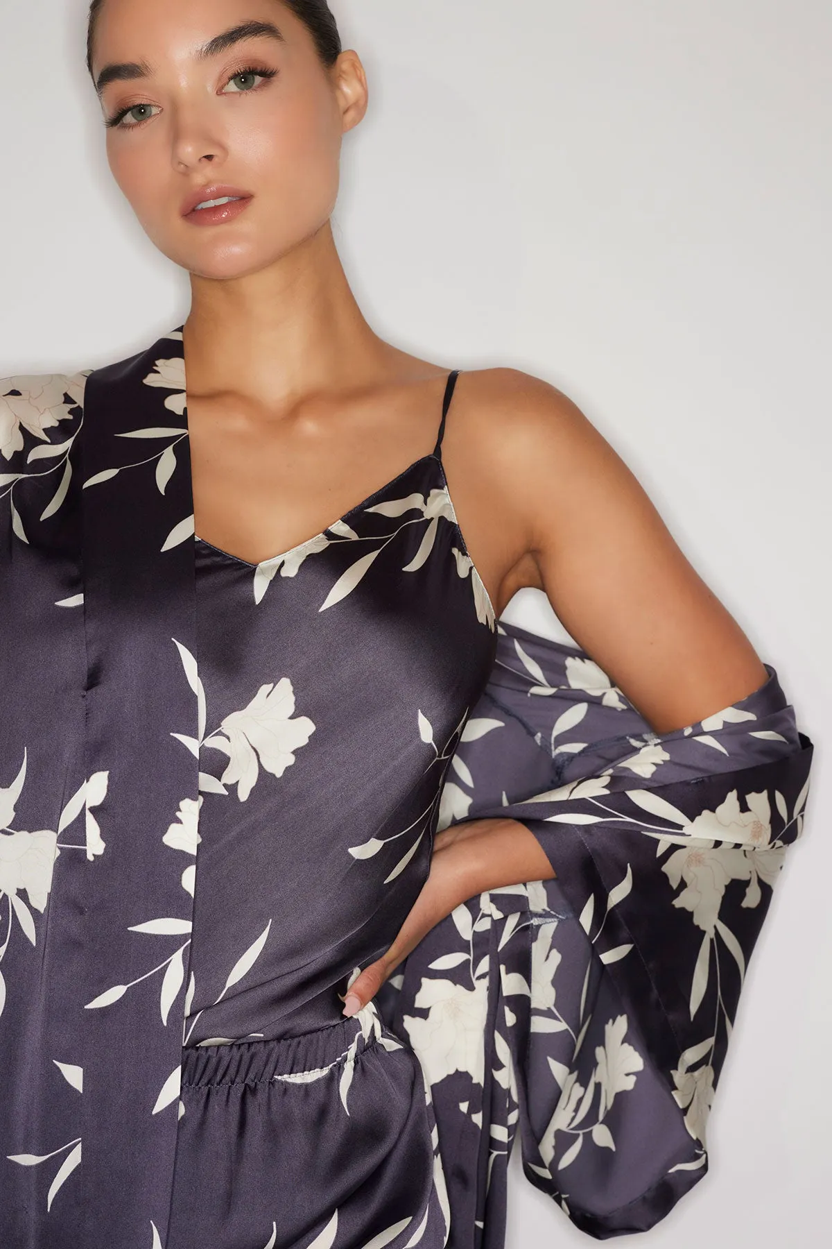 Lily Printed Satin Icon Cami PJ sold by Natori product image thumbnail 4