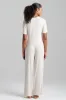 Skye Rib Ease Short Sleeve Top sold by Natori