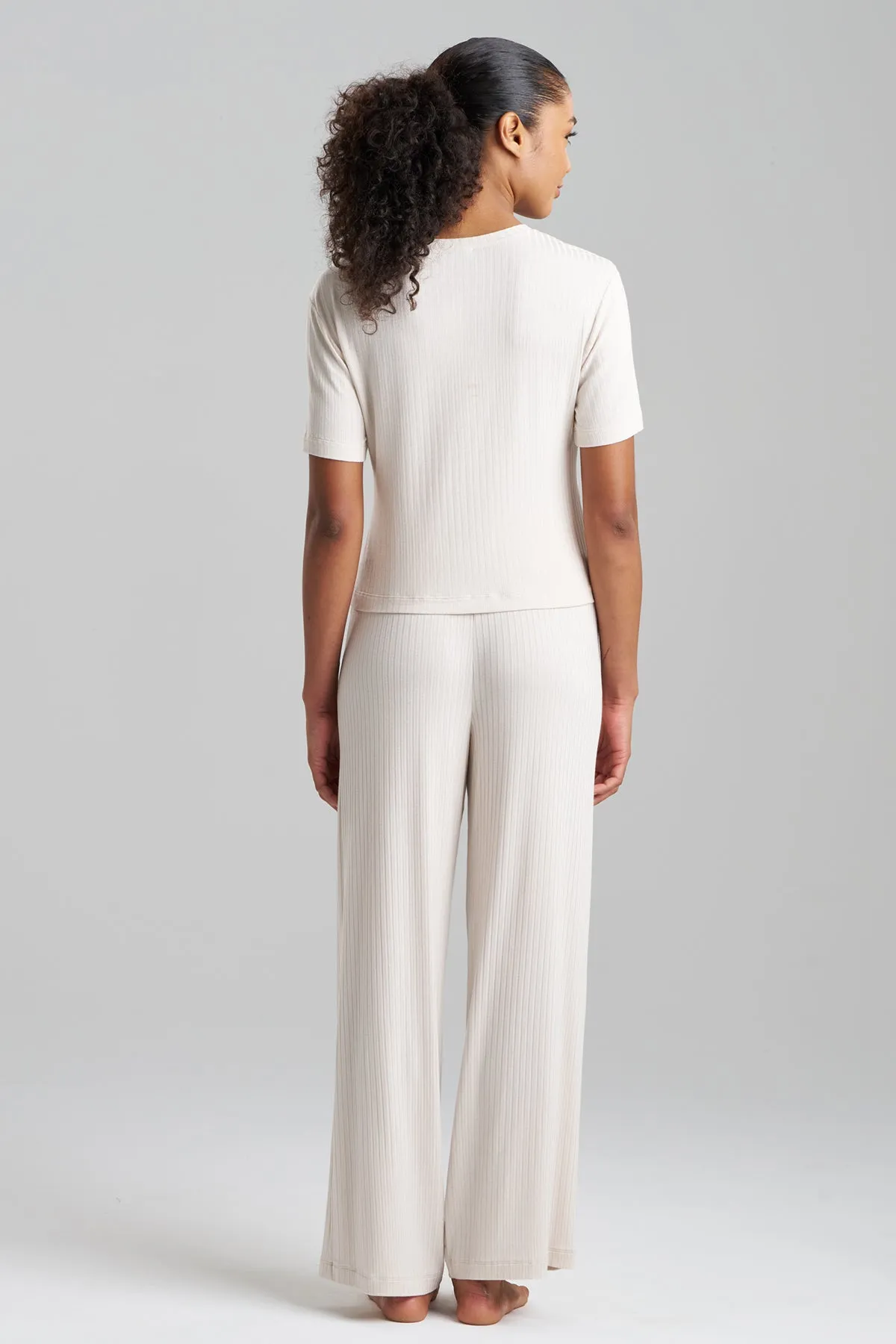 Skye Rib Ease Short Sleeve Top sold by Natori product image thumbnail 3