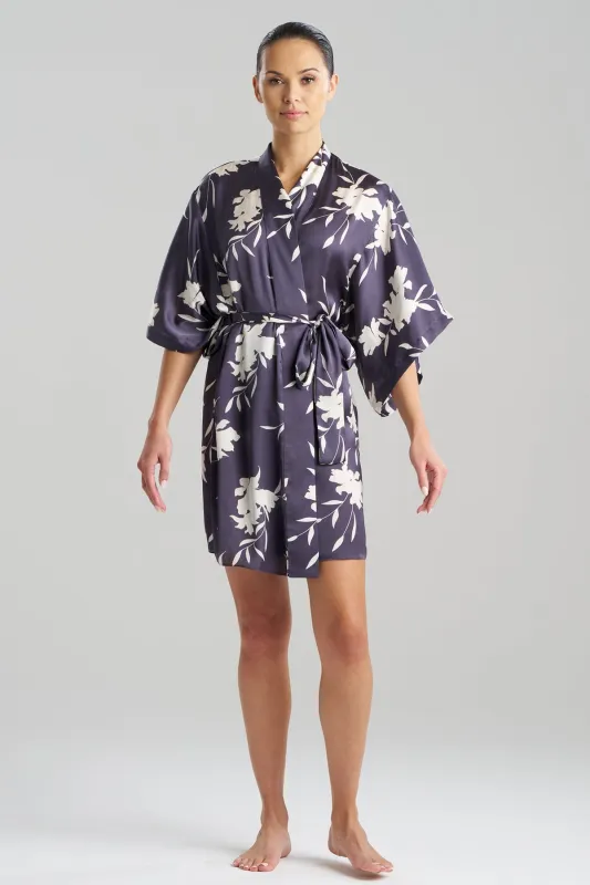Lily Printed Satin Icon Wrap sold by Natori