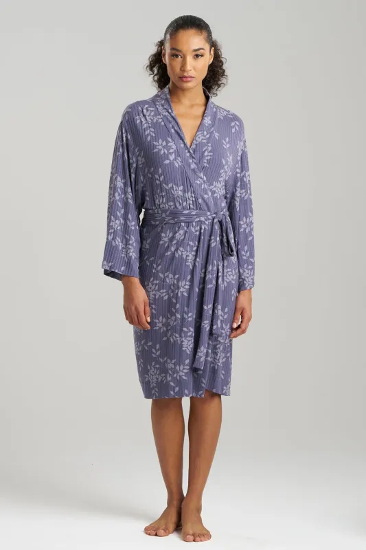 Aria Printed Rib Ease Wrap sold by Natori