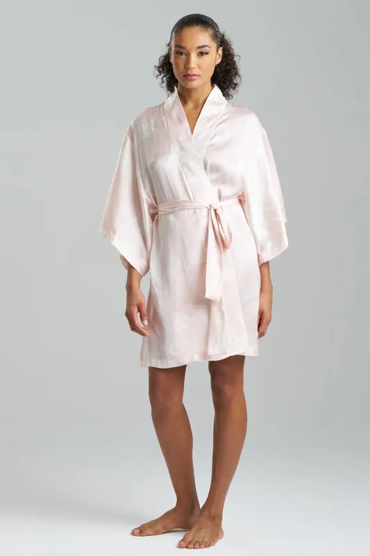 Lily Printed Satin Icon Wrap sold by Natori