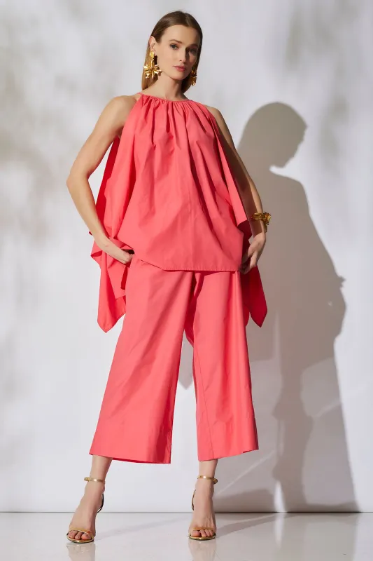 Techno Poplin Cropped Pants sold by Natori