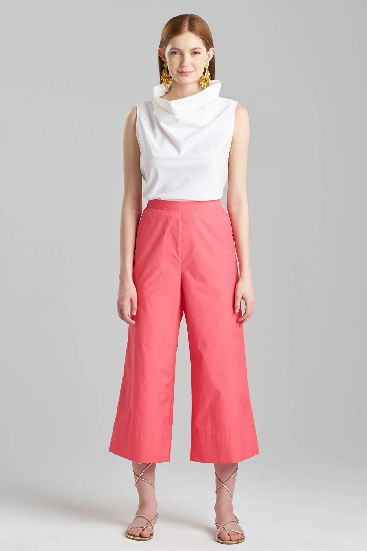Techno Poplin Cropped Pants sold by Natori product image thumbnail 2