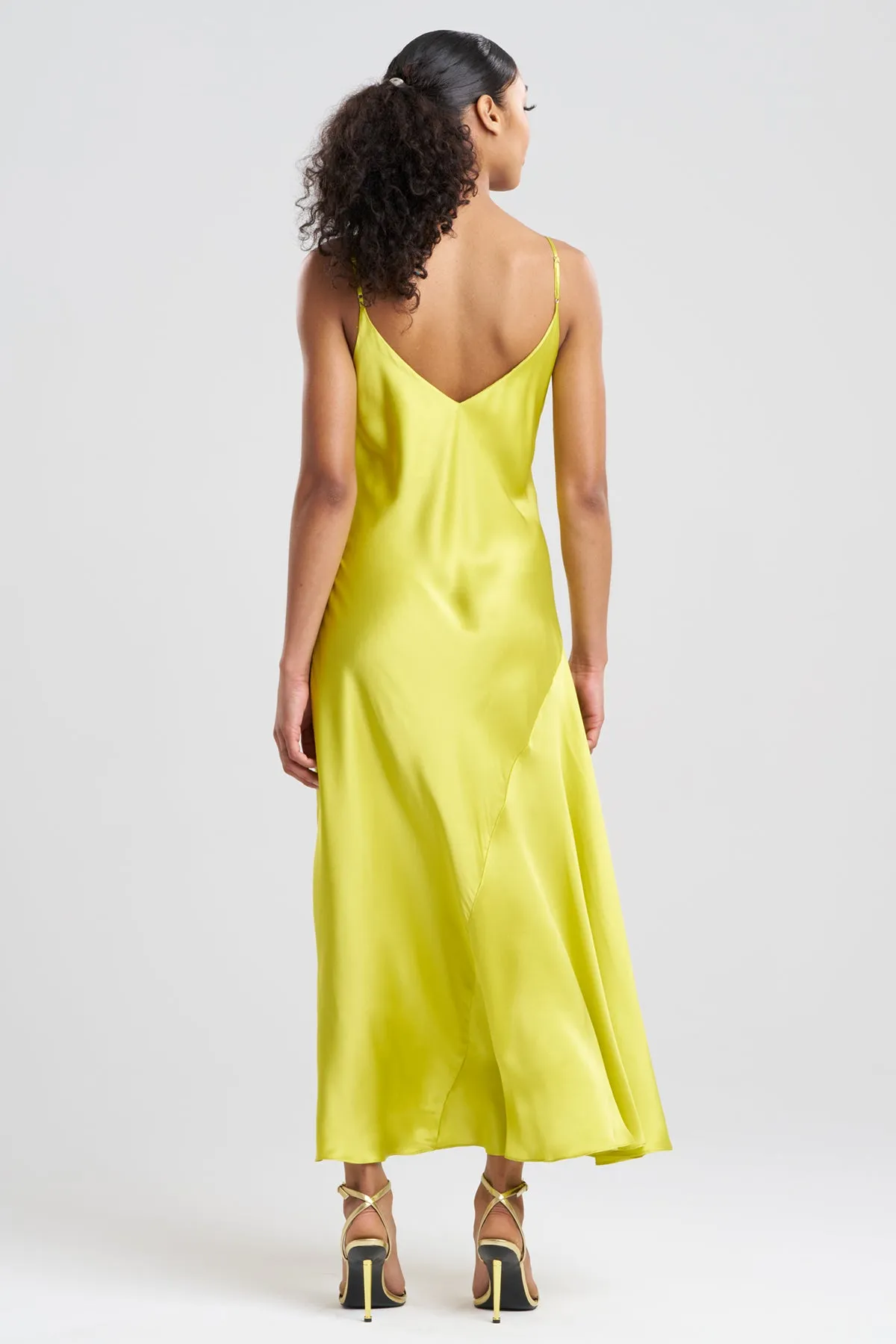 Key Essentials Sheath Flounce Silk Slip Dress sold by Natori product image thumbnail 2
