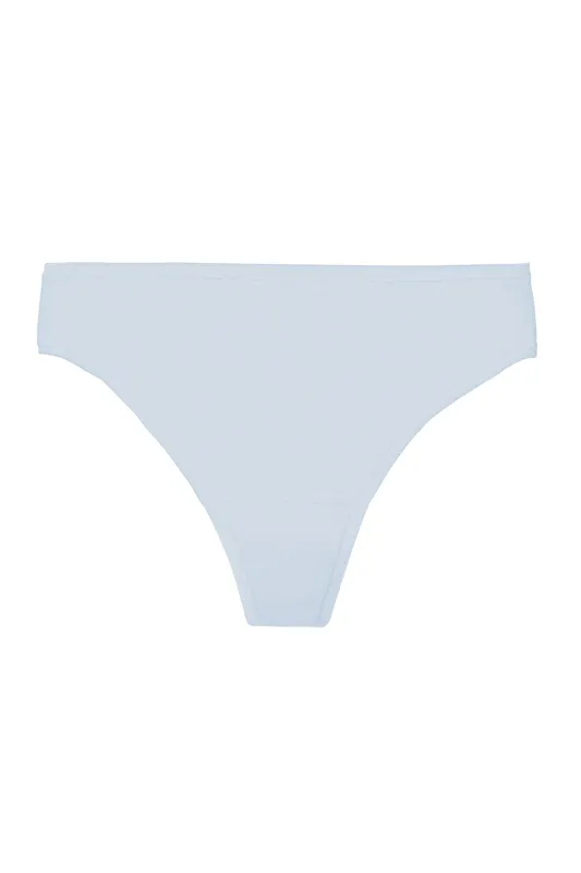 Bliss Bare Cotton Thong sold by Natori