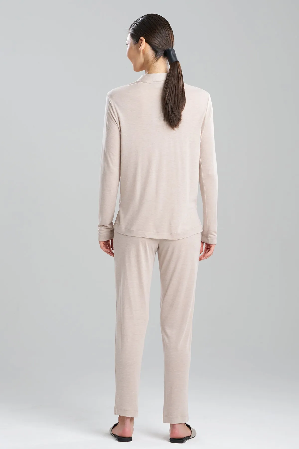 Shangri-La TENCEL™ Long Sleeve Notch PJ sold by Natori product image thumbnail 2