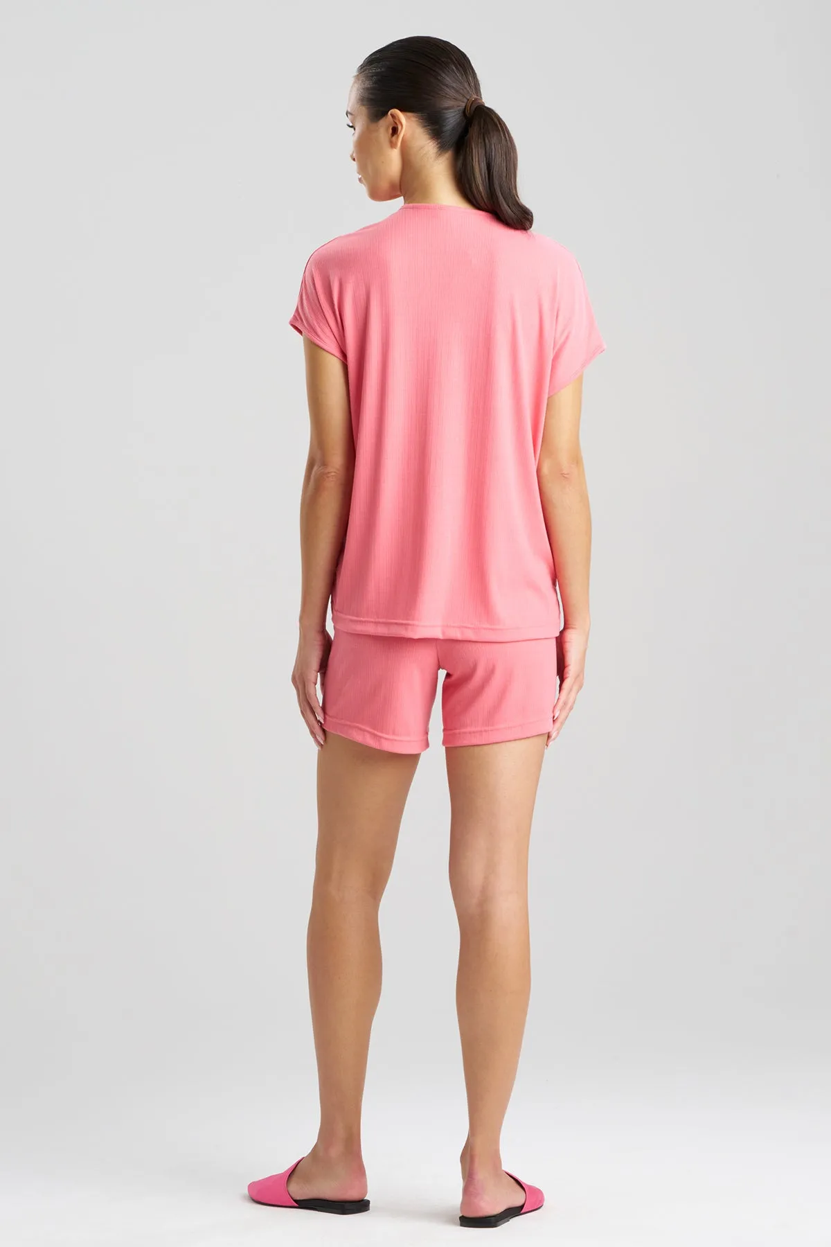 Soothe Rib T-Shirt Short Set sold by Natori product image thumbnail 2