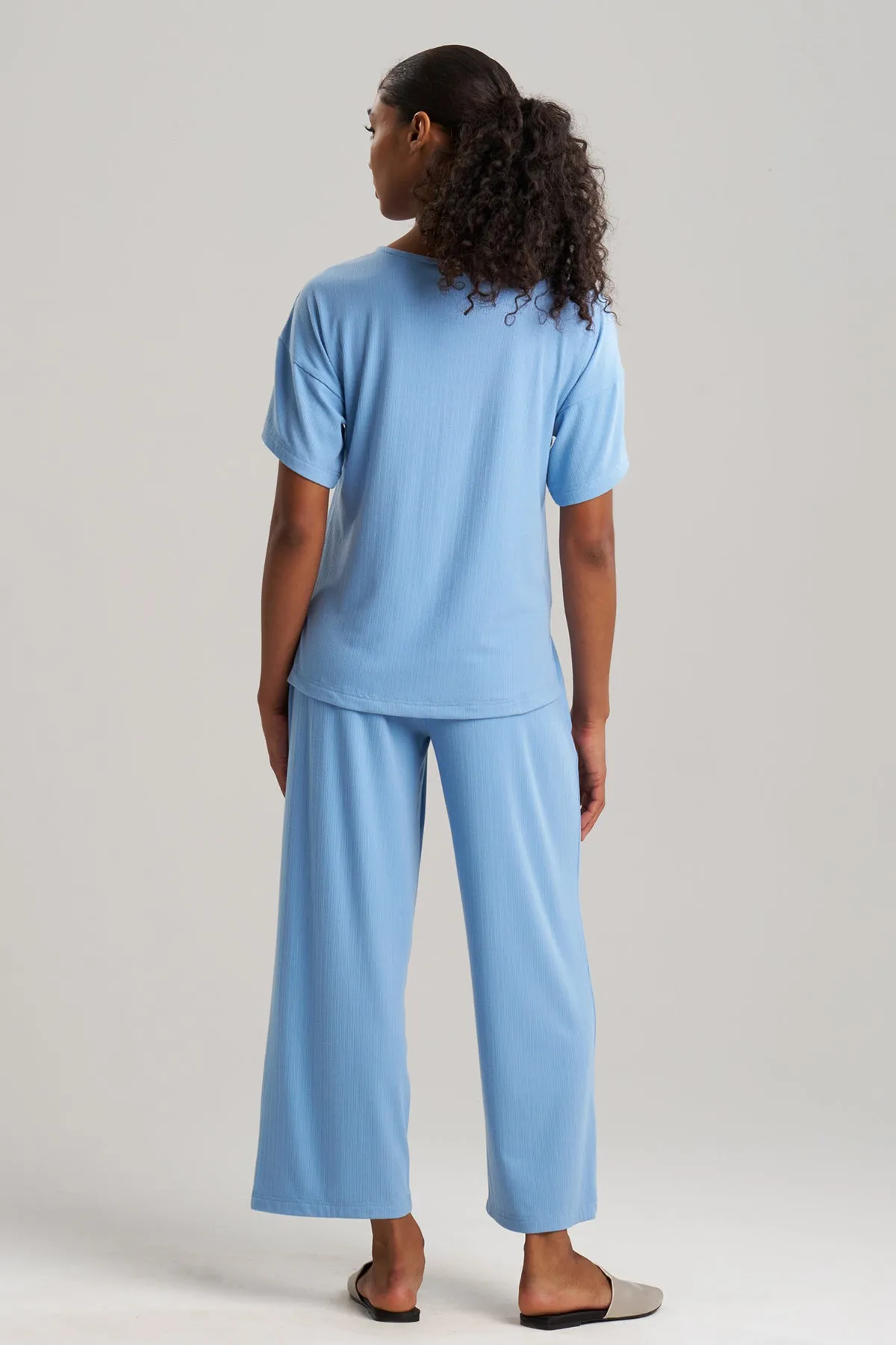 Soothe Rib Short Sleeve PJ sold by Natori product image thumbnail 2