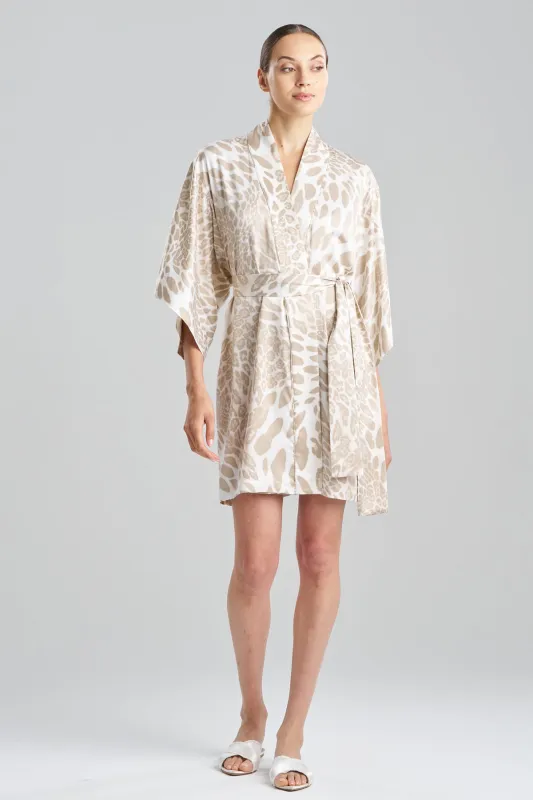 Luxe Leopard Wrap sold by Natori