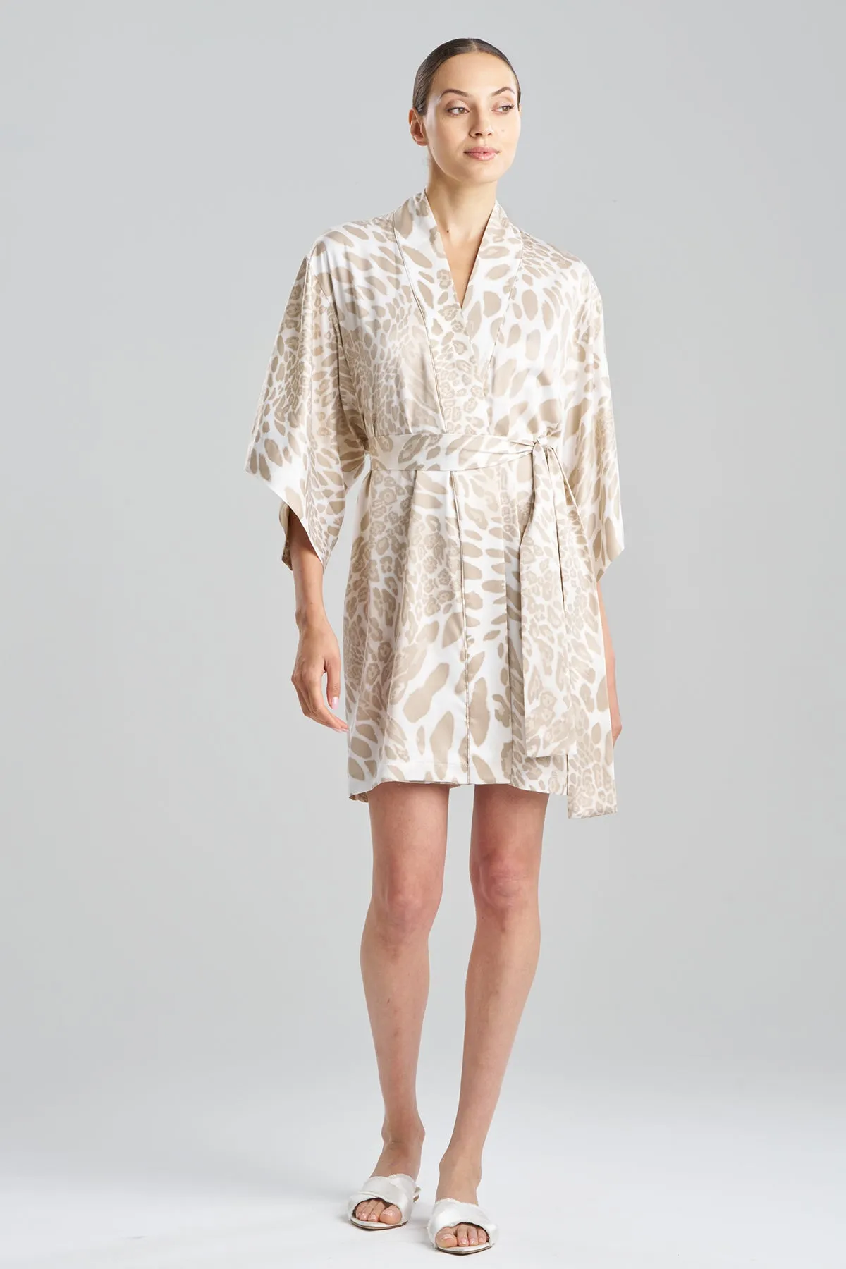 Luxe Leopard Wrap sold by Natori