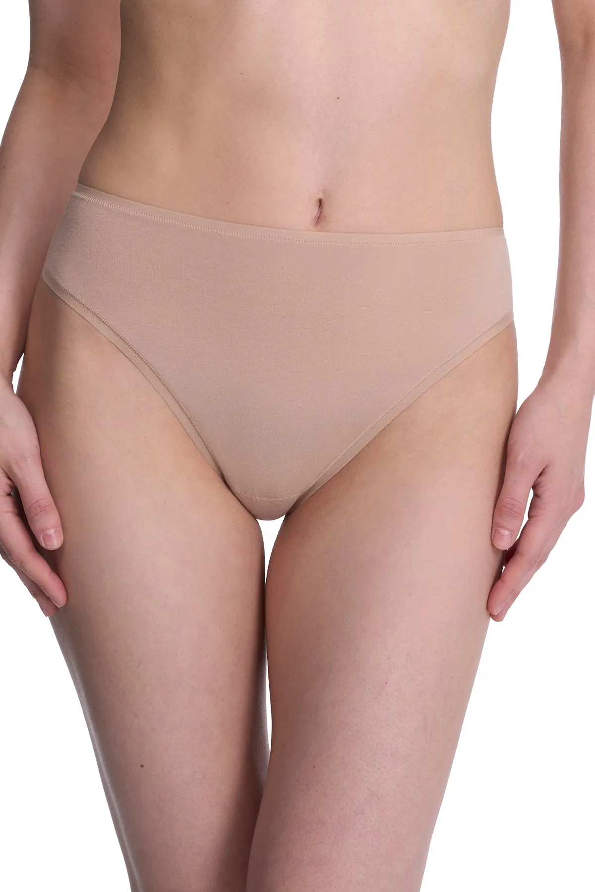 Bliss Bare Cotton High Cut Brief 3-Pack sold by Natori product image thumbnail 2