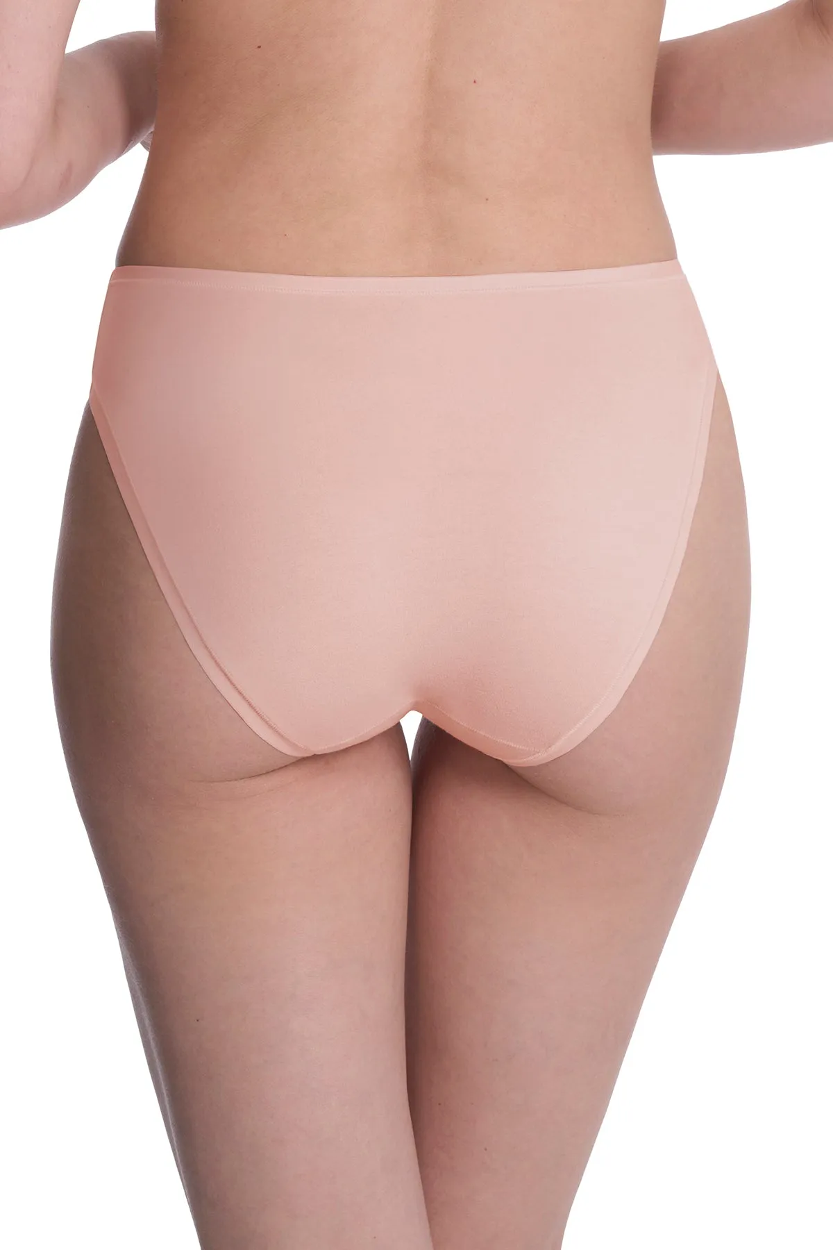 Bliss Bare Cotton High Cut Brief 3-Pack sold by Natori product image thumbnail 3