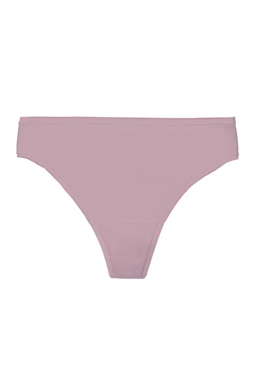 Bliss Bare Cotton Thong sold by Natori