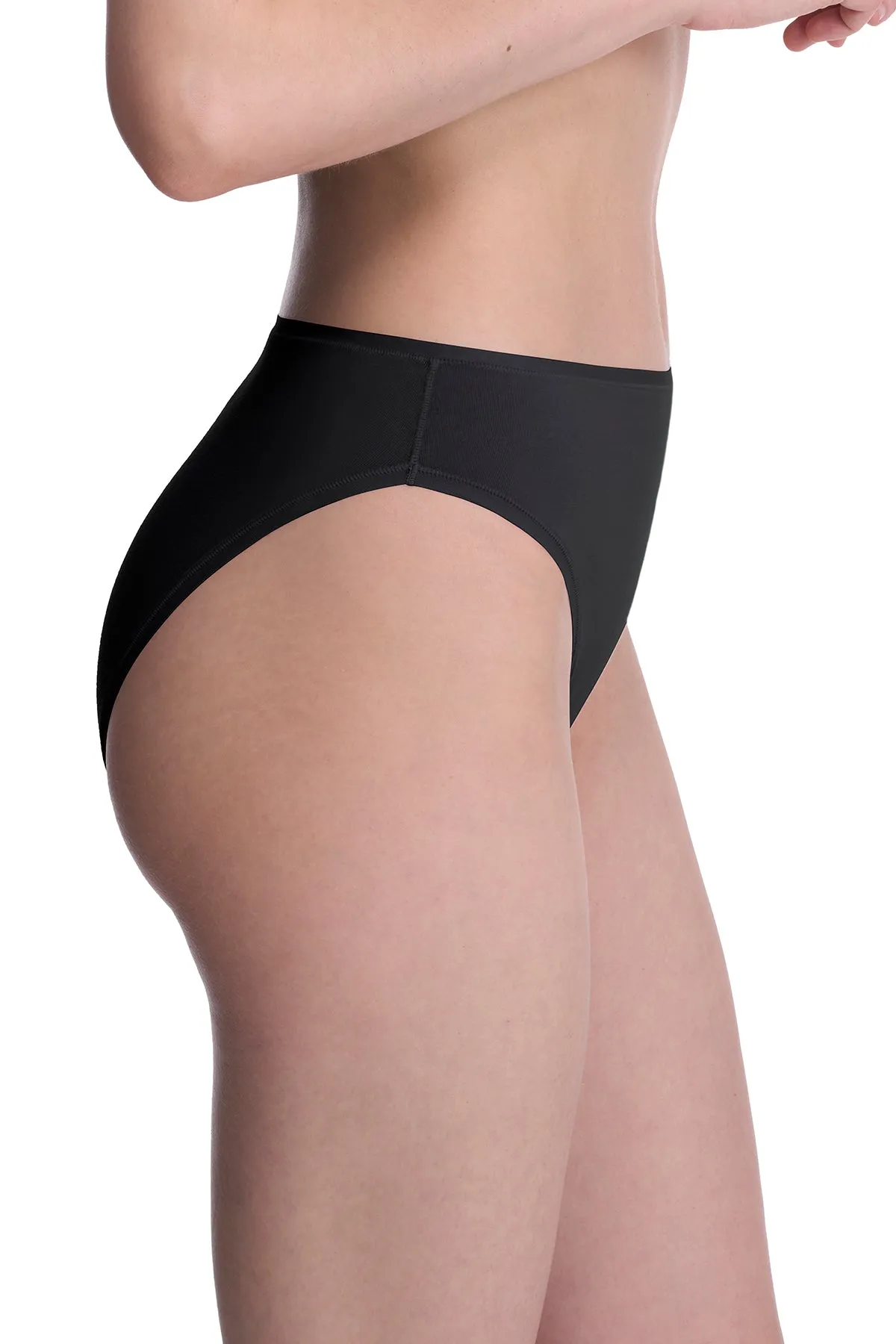 Bliss Bare Cotton High Cut Brief sold by Natori product image thumbnail 3