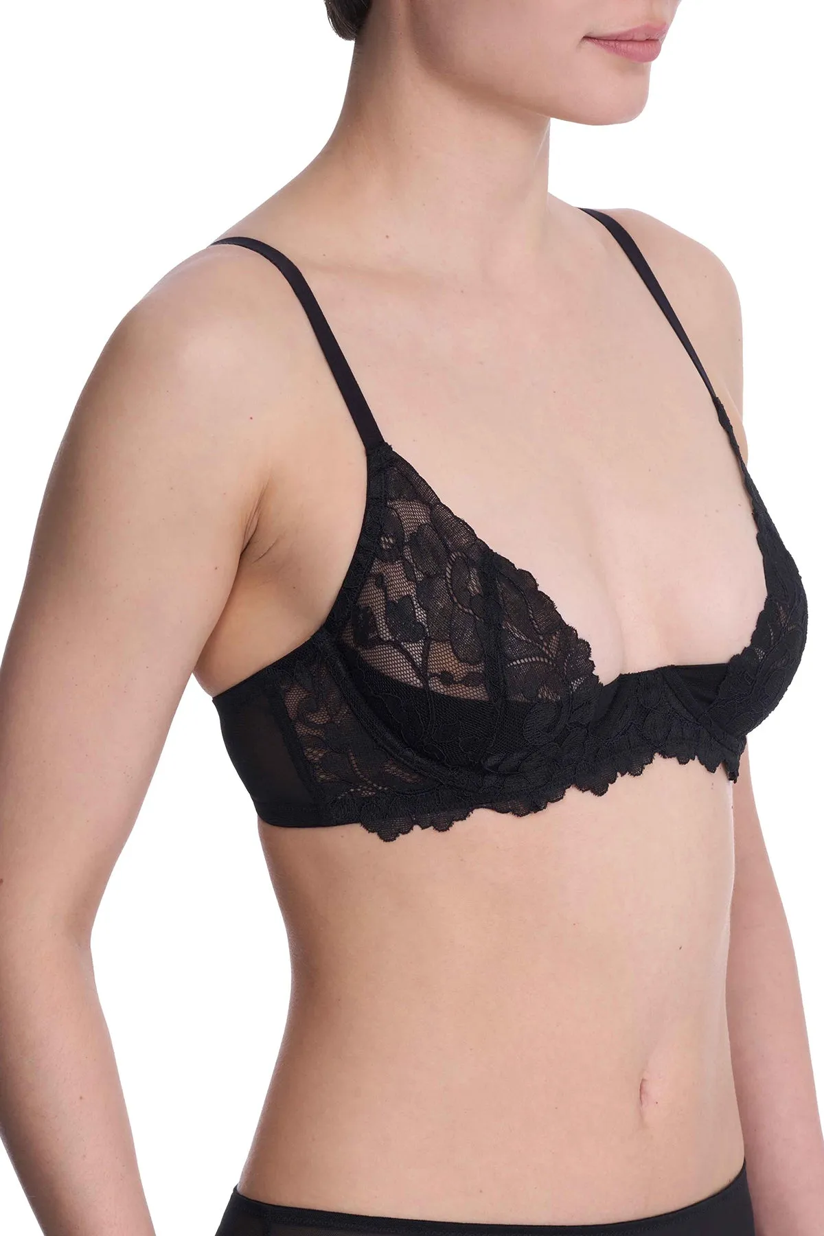 Peony Unlined Underwire Bra sold by Natori product image thumbnail 3