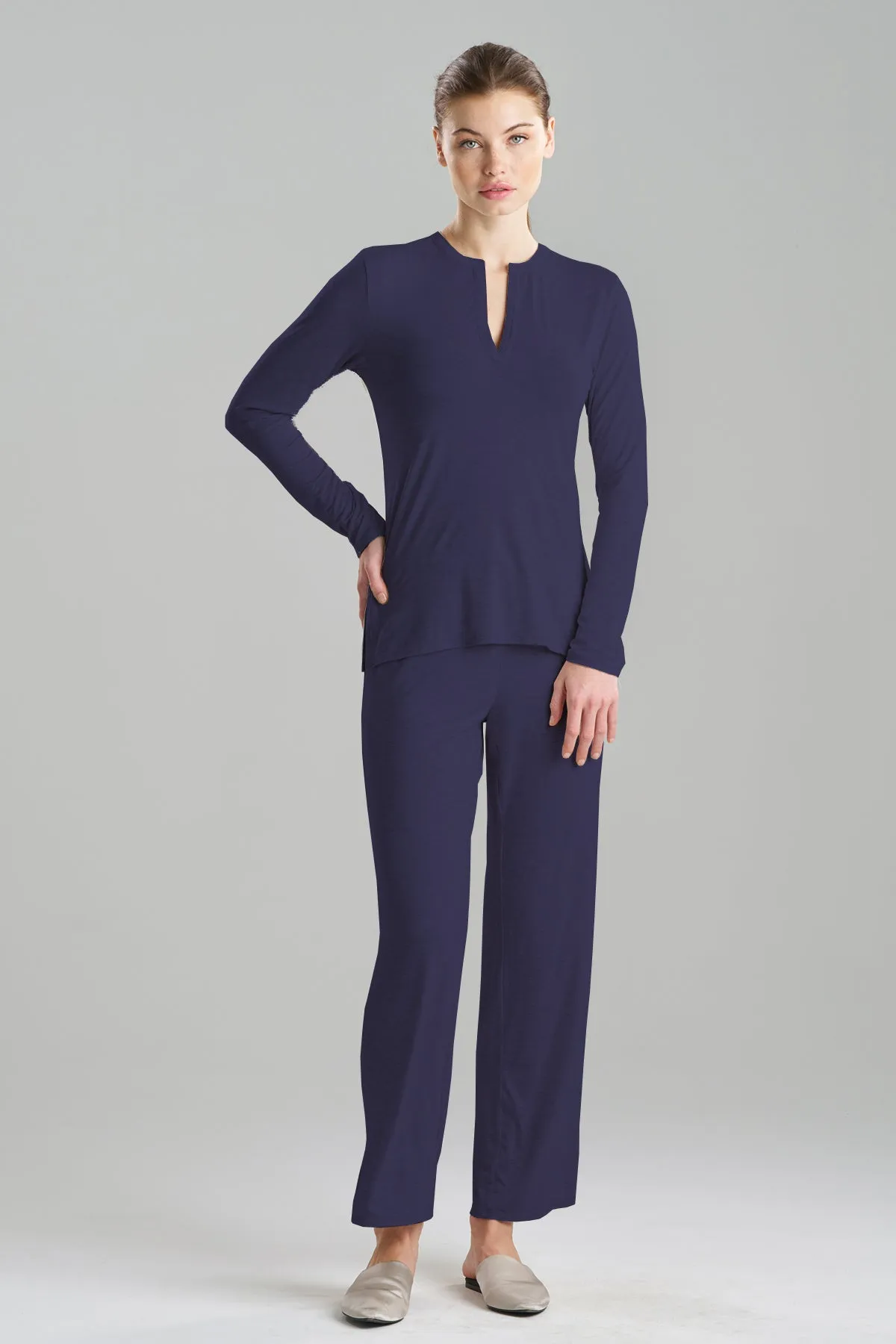 Feathers Essentials Lenzing™ Ecovero™ Viscose PJ sold by Natori