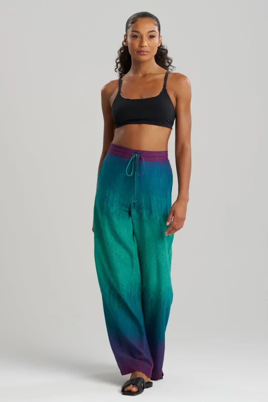 Ombre Printed Gauze Pants sold by Natori