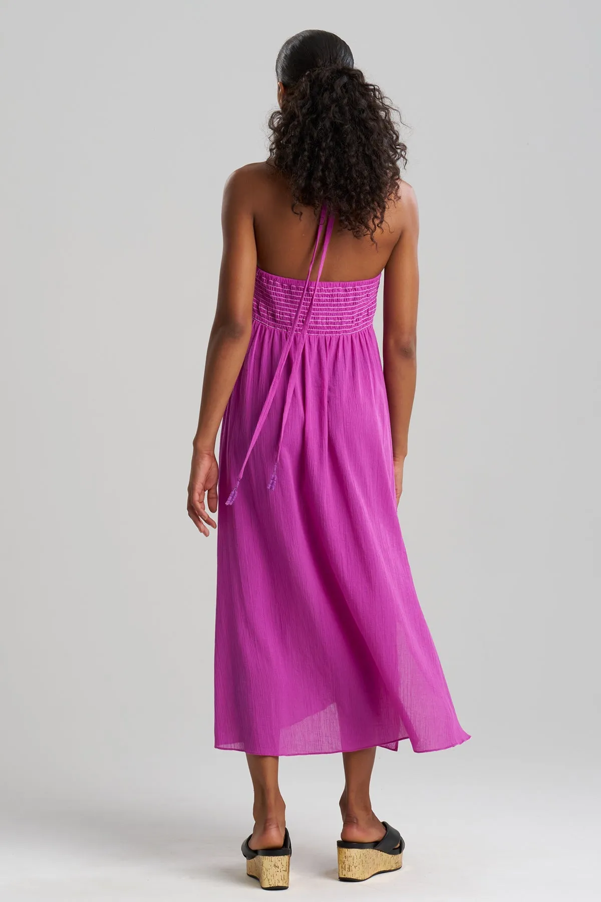 Cotton Gauze Halter Dress sold by Natori product image thumbnail 2