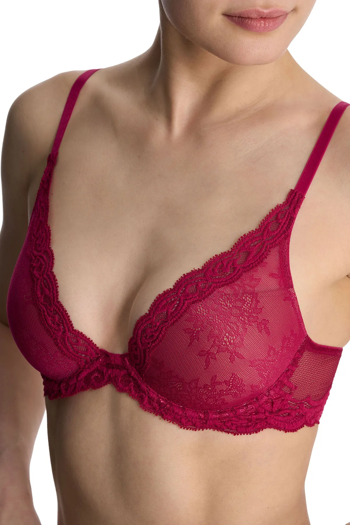 Feathers Plunge T-Shirt Bra sold by Natori product image thumbnail 3
