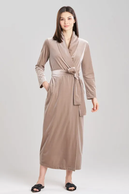 Natalie Velvet Robe sold by Natori