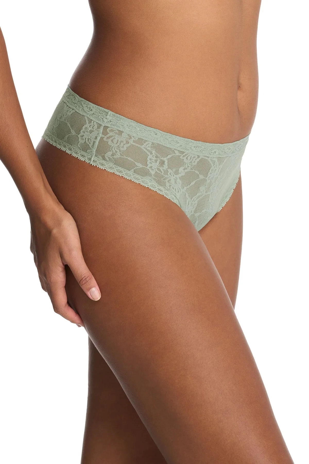 Bliss Allure One-Size Lace Thong sold by Natori product image thumbnail 5