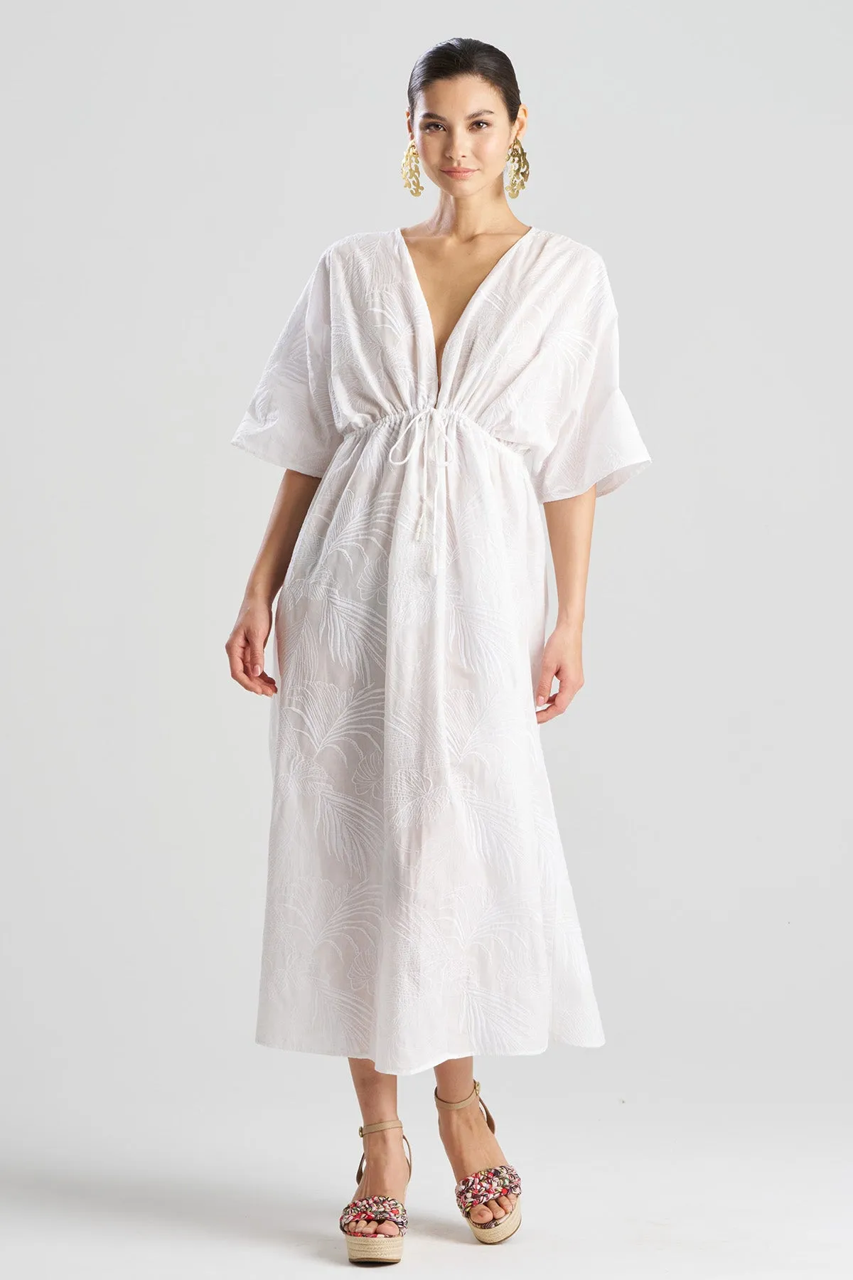 Palm Caftan Dress sold by Natori