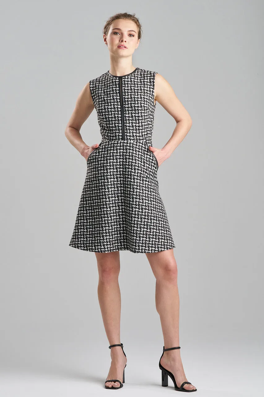 Japanese Check V-Neck Dress sold by Natori product image thumbnail 2
