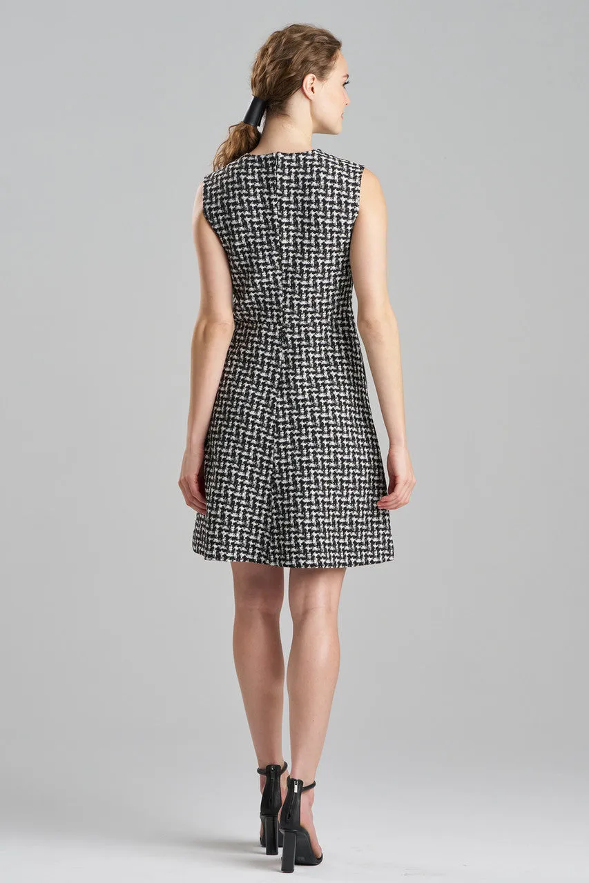 Japanese Check V-Neck Dress sold by Natori product image thumbnail 3