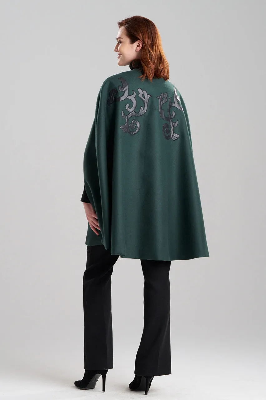 Felt Embroidered Cape sold by Natori product image thumbnail 3