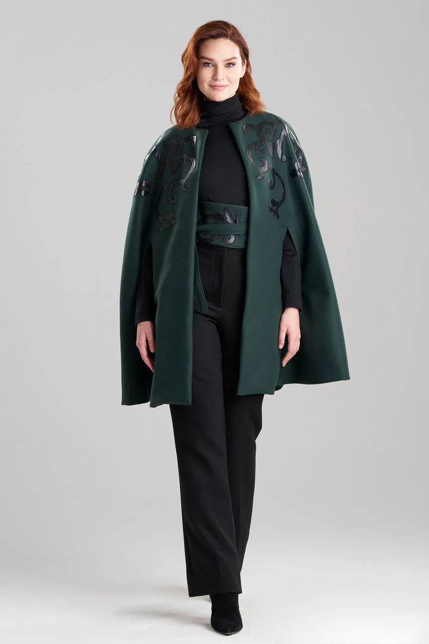 Felt Embroidered Cape sold by Natori product image thumbnail 2