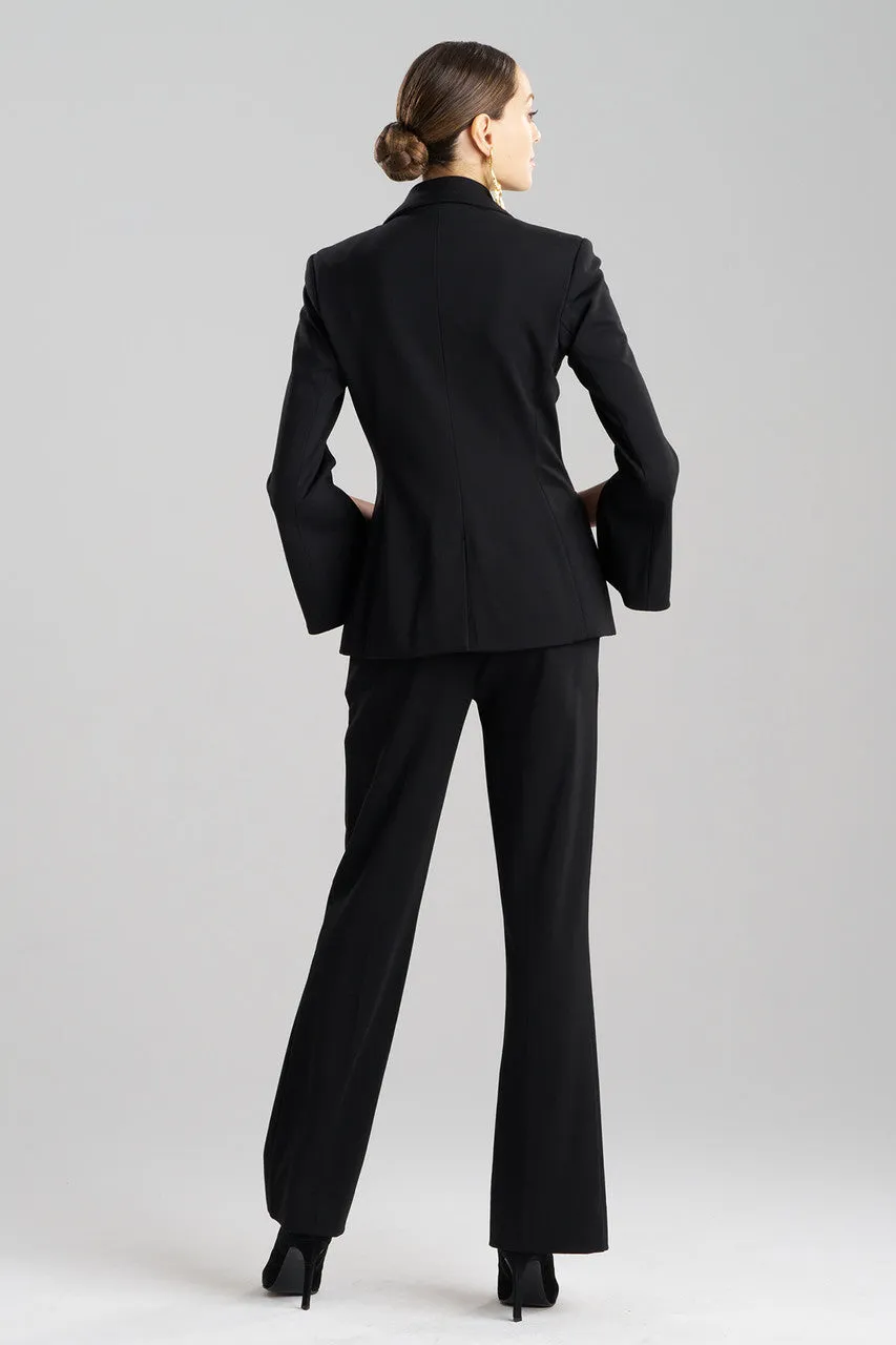 Compact Knit Two Button Lapel Blazer sold by Natori product image thumbnail 3