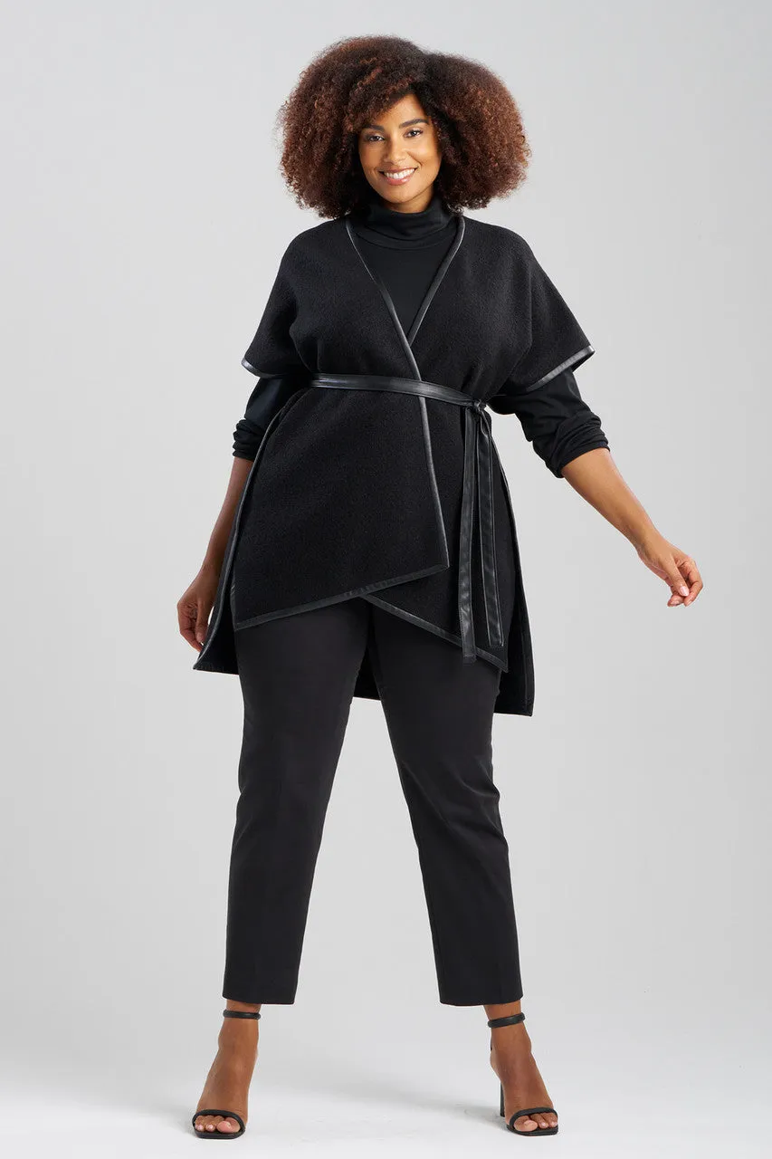 Boiled Wool Poncho Wrap sold by Natori product image thumbnail 5