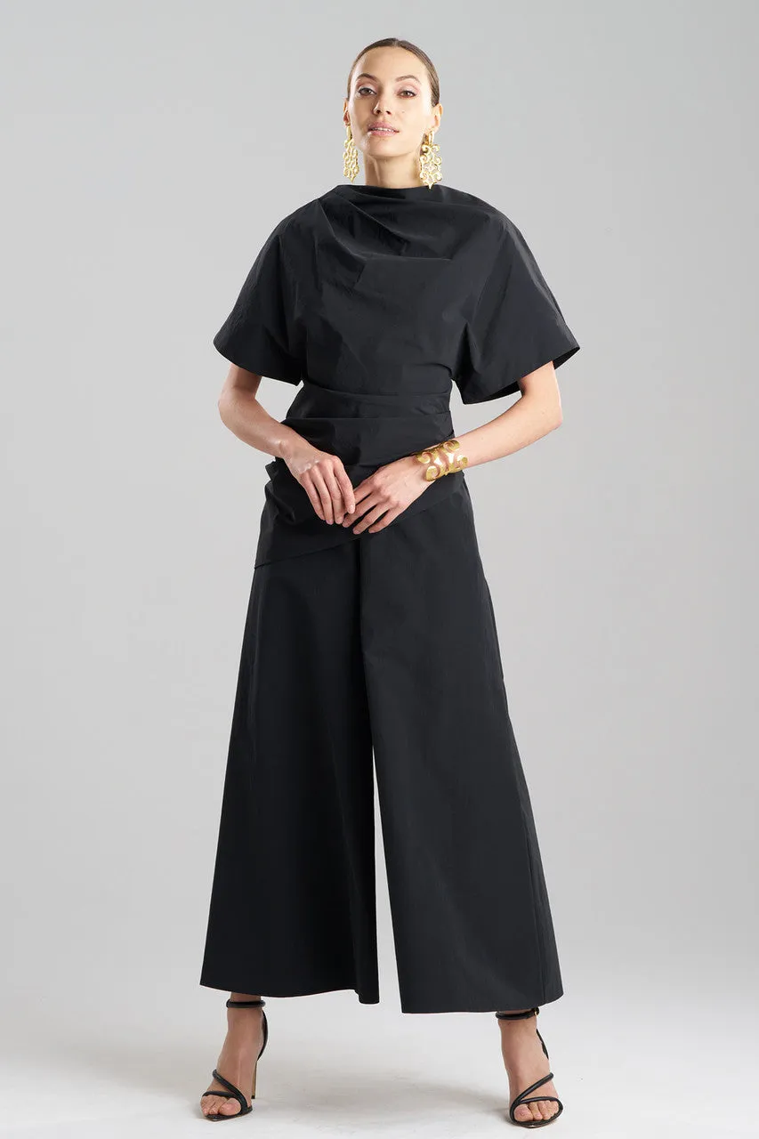 Taffeta Draped Top sold by Natori