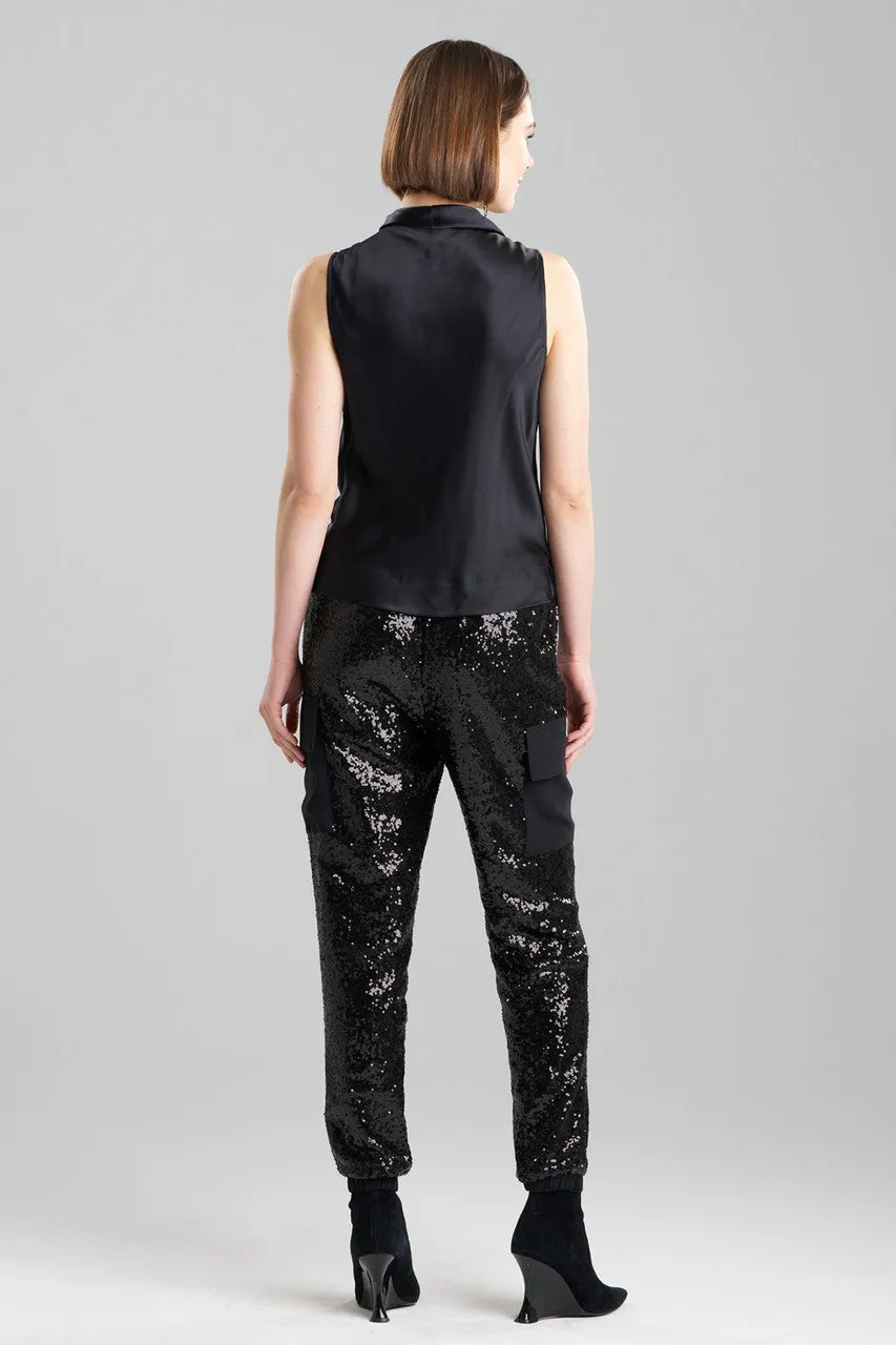 Silk Charmeuse Funnel Top sold by Natori product image thumbnail 2