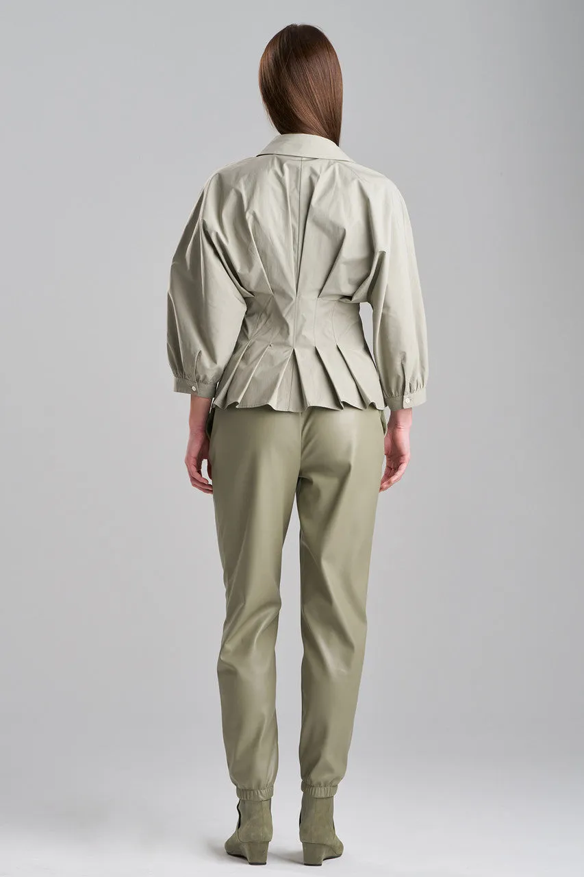 Tech Cotton Taffeta Pleated Shirt sold by Natori product image thumbnail 2