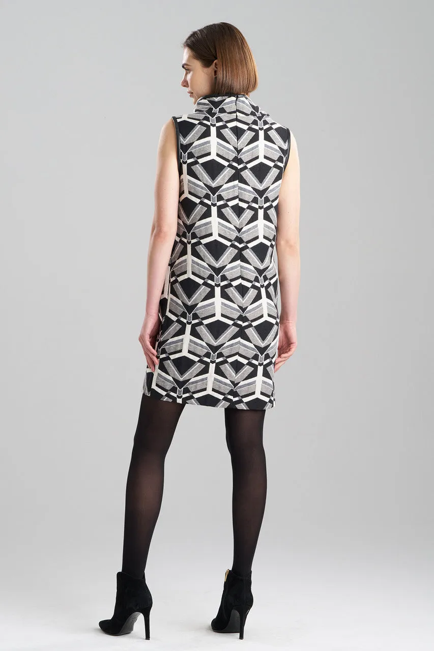 Yantra Funnel Shift Dress sold by Natori product image thumbnail 3