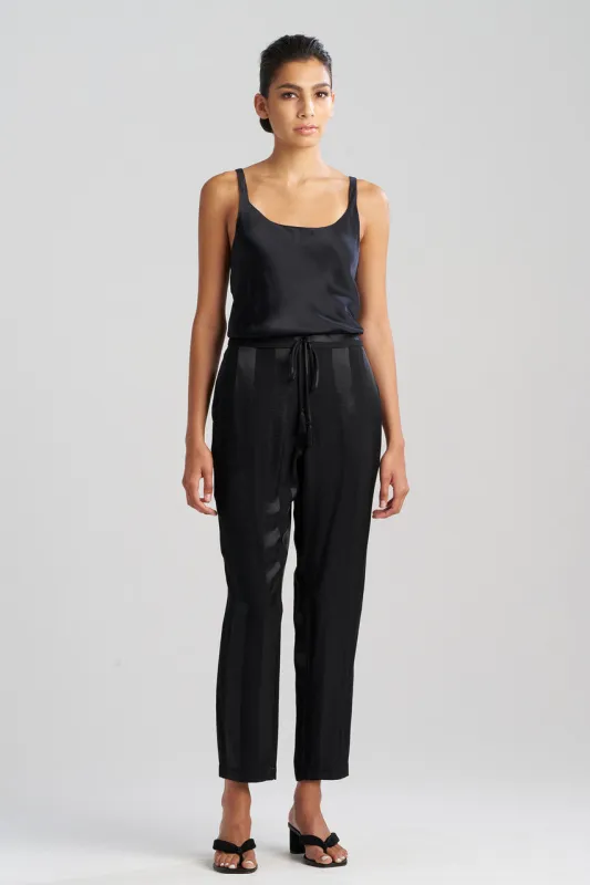 Satin Jacquard Stripe Pants sold by Natori