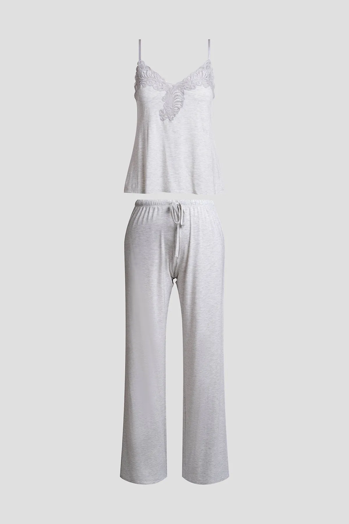 Feathers Essentials Lenzing™ Ecovero™ Viscose Lace Cami PJ sold by Natori product image thumbnail 5