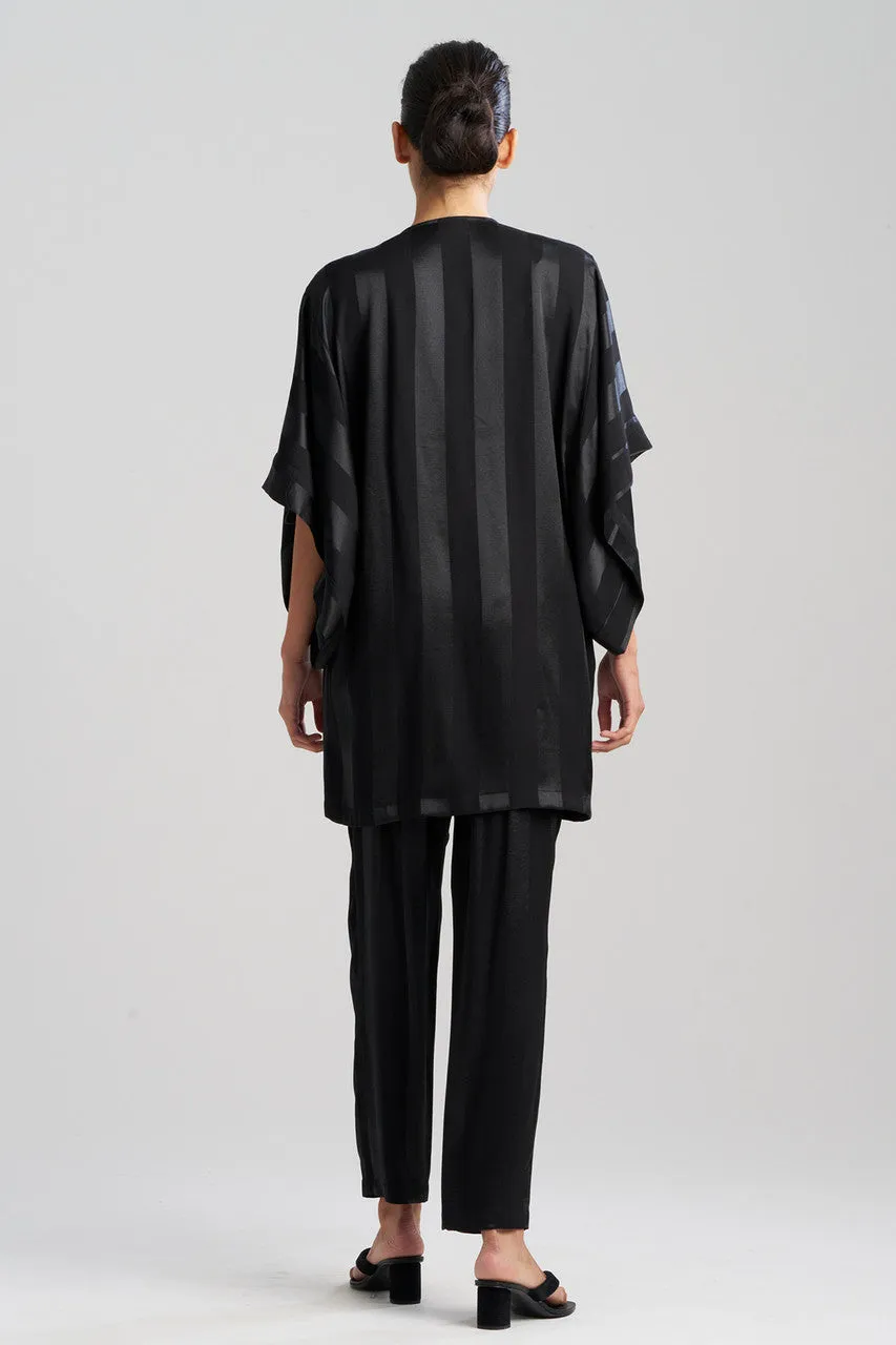 Satin Jacquard Stripe Wrap sold by Natori product image thumbnail 3