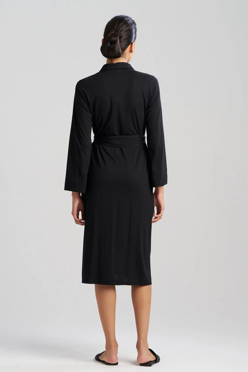 Shangri-La Embroidered TENCEL™ Robe sold by Natori product image thumbnail 2